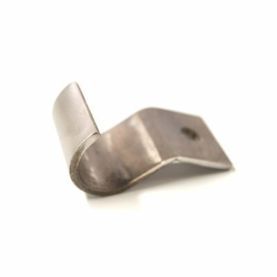 Patte de fixation inox dossier PE complet