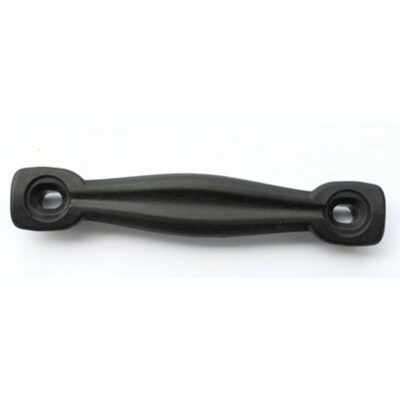 Poignée noire plastique rigide complète