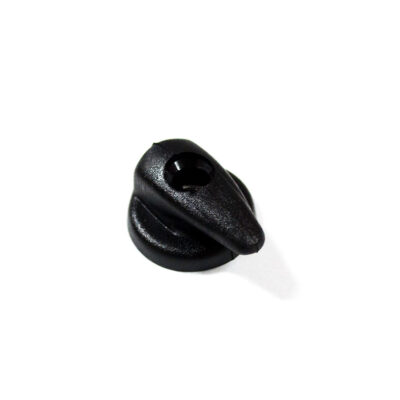 Crochet plastique noir